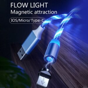Magnetic USB-C Cable (LED Tip)
